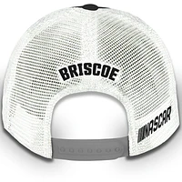Unisex Checkered Flag Sports Black Chase Briscoe Bass Pro Shops Sponsor Trucker Adjustable Hat