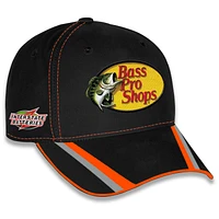 Unisex Checkered Flag Sports Black Chase Briscoe Bass Pro Shops Uniform Adjustable Hat