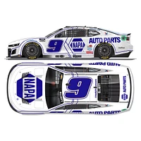 Action Racing Chase Elliott 2025 #9 Napa White 1:24 Regular Paint Die-Cast Chevrolet Camaro ZL1