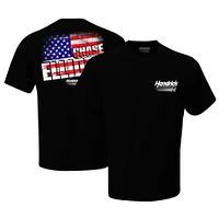 Men's Hendrick Motorsports Team Collection  Black Chase Elliott Flag T-Shirt