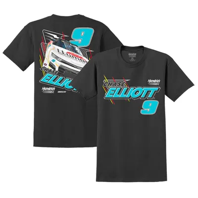 Chase Elliott Hendrick Motorsports Team Collection Llumar Car T-Shirt - Black