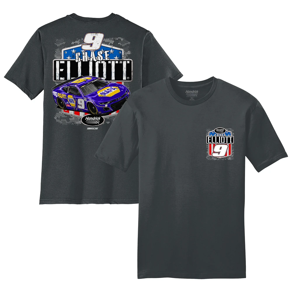 Men's Hendrick Motorsports Team Collection Charcoal Chase Elliott NAPA Car T-Shirt