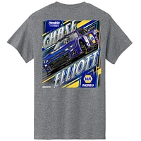 Men's Hendrick Motorsports Team Collection  Heather Gray Chase Elliott Car T-Shirt