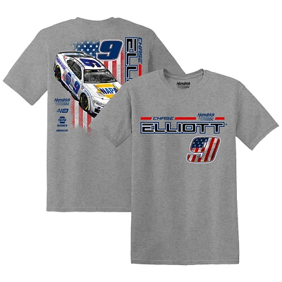 Men's Hendrick Motorsports Team Collection Heather Gray Chase Elliott  NAPA T-Shirt