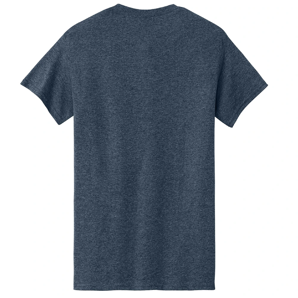 T-shirt rétro pour homme de la collection Hendrick Motorsports Team, bleu marine chiné, Chase Elliott UniFirst Darlington