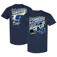 Men's Hendrick Motorsports Team Collection  Navy Chase Elliott Kelly Blue Book Draft T-Shirt