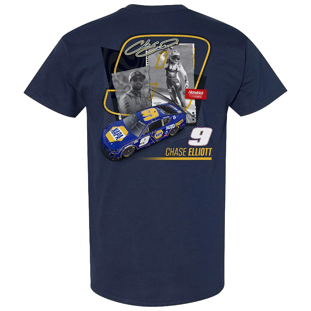Men's Hendrick Motorsports Team Collection Navy Chase Elliott NAPA Car T-Shirt