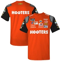 Men's Hendrick Motorsports Team Collection  Orange/Black Chase Elliott Hooters Uniform T-Shirt