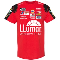 Men's Hendrick Motorsports Team Collection  Red/Black Chase Elliott Llumar Uniform T-Shirt