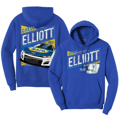 Chase Elliott Hendrick Motorsports Team Collection Car Pullover Hoodie - Royal