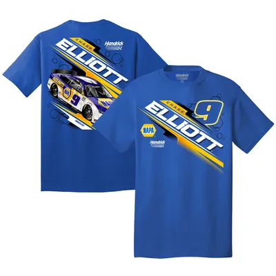 Chase Elliott Hendrick Motorsports Team Collection Car T-Shirt - Royal