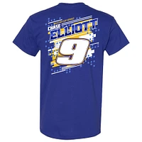 T-shirt de repêchage NAPA Royal Chase Elliott la collection Hendrick Motorsports Team pour hommes