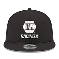 Casquette Snapback 9FIFTY Chase Elliott NAPA Racing New Era noire pour homme