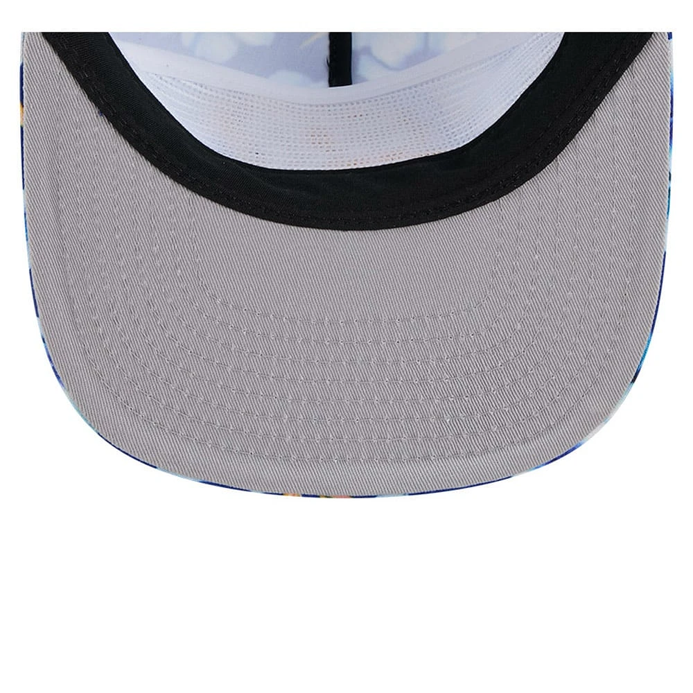 Men's New Era Blue Chase Elliott  Adventure Pattern Golfer Adjustable Hat