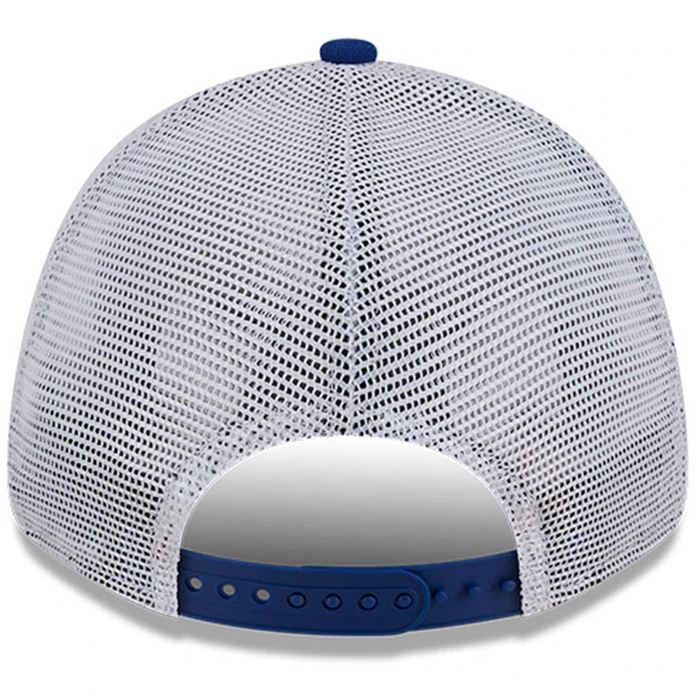Casquette ajustable Chase Elliott NAPA 9FORTY Trucker New Era pour hommes, bleu royal/blanc