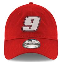 Men's New Era Scarlet Chase Elliott Enzyme Washed 9TWENTY Adjustable Hat