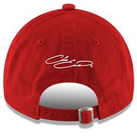 Men's New Era Scarlet Chase Elliott Enzyme Washed 9TWENTY Adjustable Hat