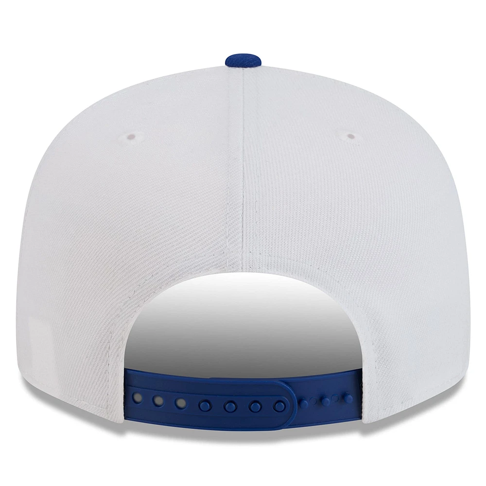 Men's New Era White/Blue Chase Elliott  9FIFTY Snapback Hat