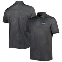 Men's Tommy Bahama Charcoal Chase Elliott Palm Coast Delray Frond IslandZone Polo