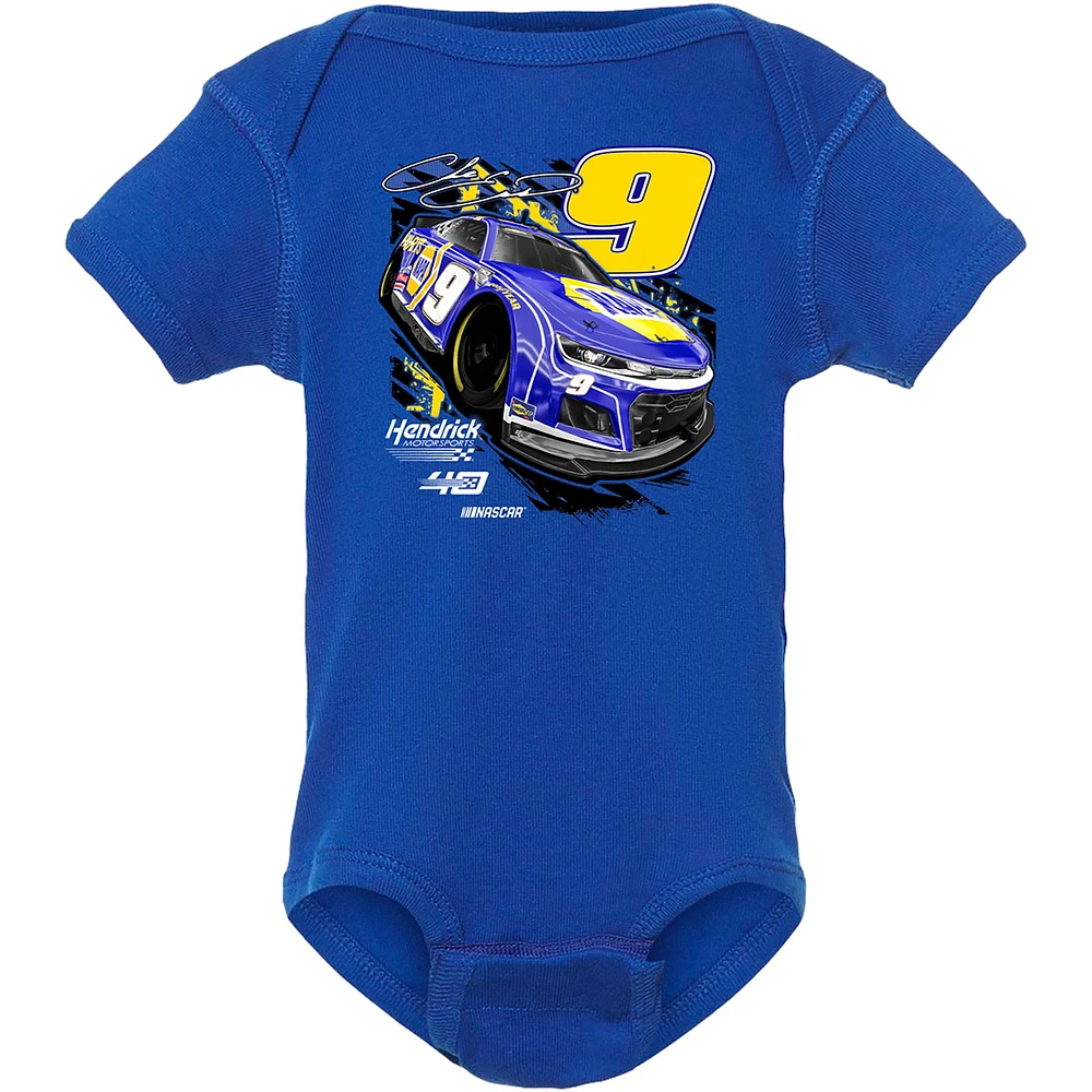 Newborn & Infant Hendrick Motorsports Team Collection  Royal Chase Elliott Bodysuit