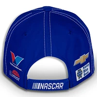 Casquette ajustable unisexe à damier bleu Chase Elliott NAPA Uniform Sports