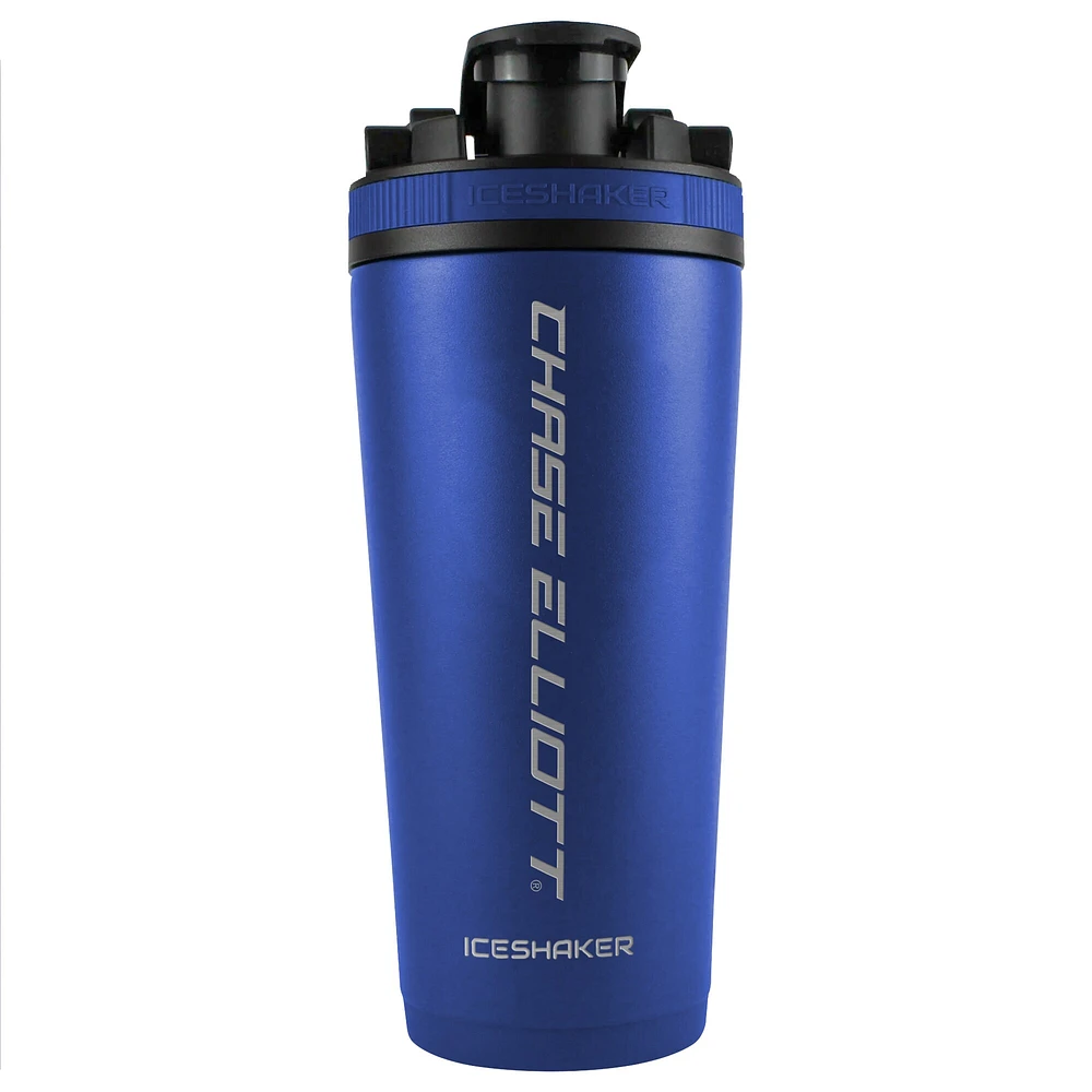 WinCraft Chase Elliott 26oz. Bouteille de mélangeur de shaker à glace en acier inoxydable