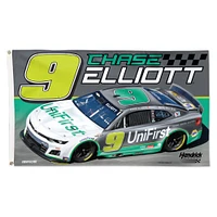 Drapeau de luxe WinCraft Chase Elliott Darlington Throwback unilatéral 3' x 5'