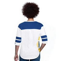 Women's Starter  White Chase Elliott Grand Slam 3/4-Sleeve T-Shirt