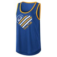 Women's G-III 4Her by Carl Banks Royal Chase Elliott A Game Scoop Neck Tank Top