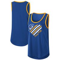 Women's G-III 4Her by Carl Banks Royal Chase Elliott A Game Scoop Neck Tank Top