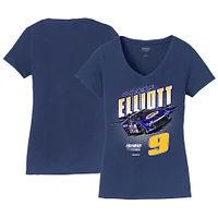 T-shirt à col en V Royal Chase Elliott NAPA Racer de la collection Hendrick Motorsports Team pour femmes