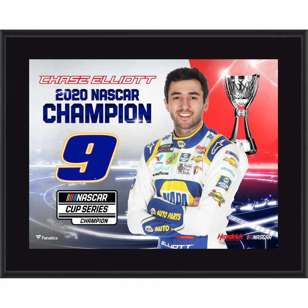 Chase Elliott 10.5" x 13" 2020 NASCAR Cup Series Champion Sublimated Plaque