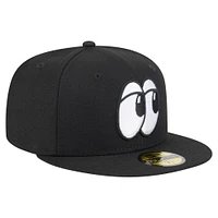 Casquette ajustée 59FIFTY pour homme de la collection Authentic Chattanooga Lookouts New Era noire