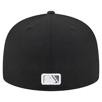 Casquette ajustée 59FIFTY pour homme de la collection Authentic Chattanooga Lookouts New Era noire