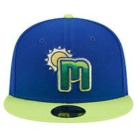 Casquette ajustée New Era Chattanooga Lookouts Copa de la Diversión 59FIFTY bleue pour homme