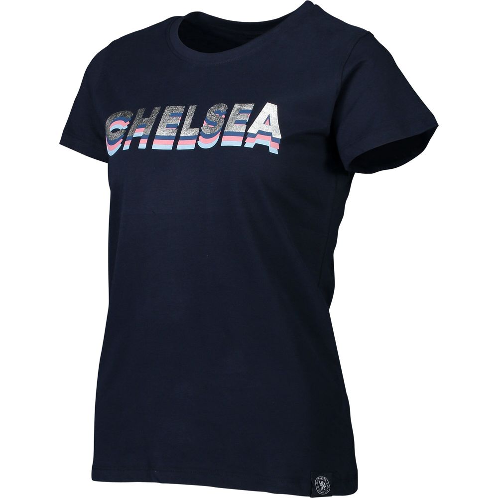 Girls Youth Navy Chelsea Repeat T-Shirt