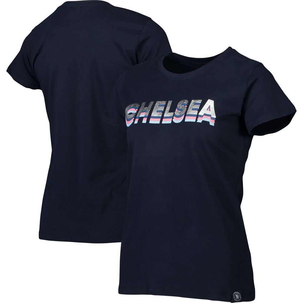 Girls Youth Navy Chelsea Repeat T-Shirt