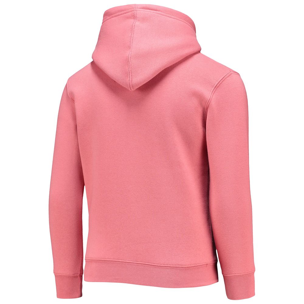 Girls Youth Pink Chelsea Repeat Pullover Hoodie