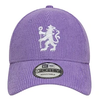 Men's New Era  Purple Chelsea Corduroy 9FORTY Adjustable Hat