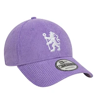 Men's New Era  Purple Chelsea Corduroy 9FORTY Adjustable Hat