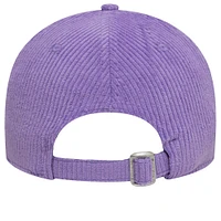 Men's New Era  Purple Chelsea Corduroy 9FORTY Adjustable Hat