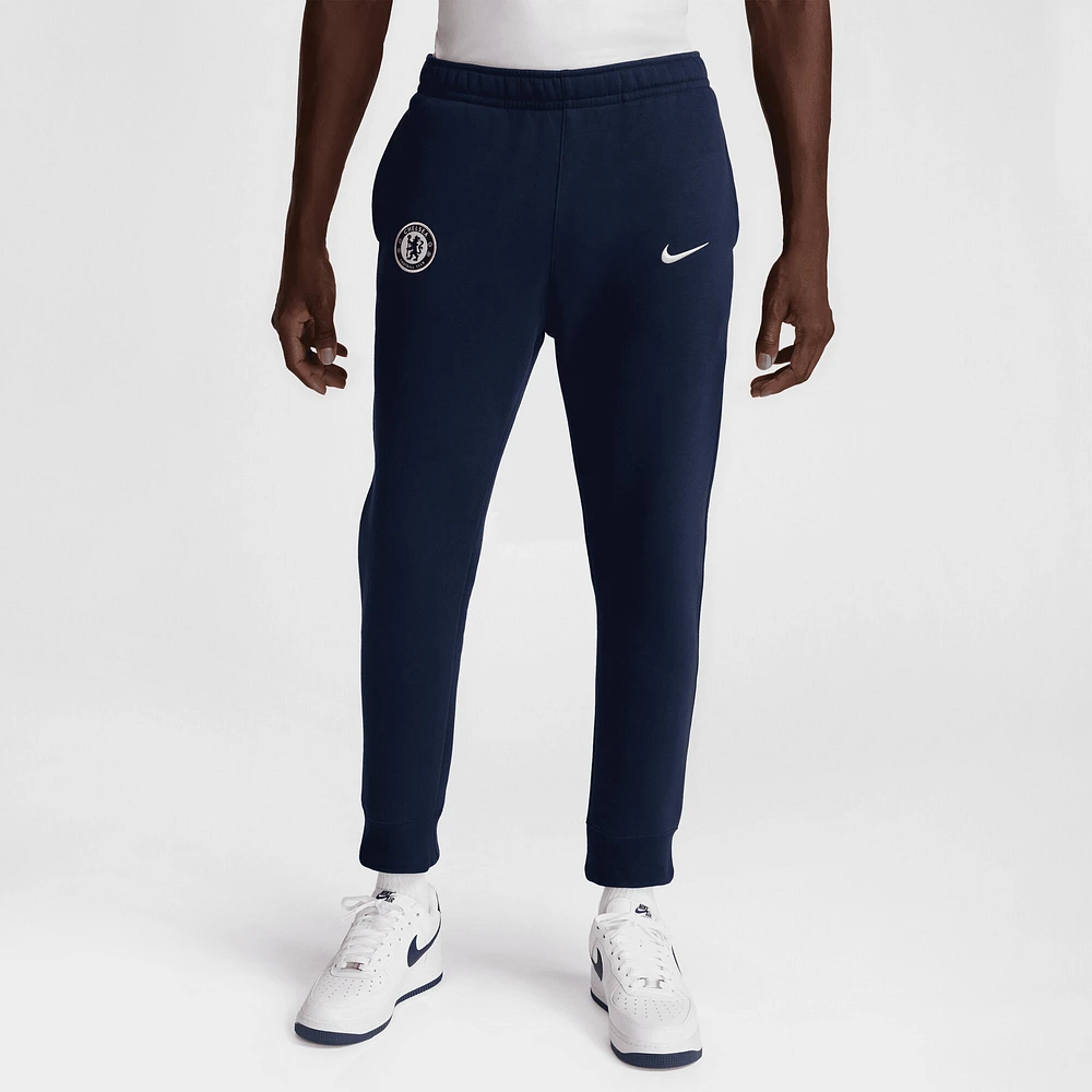 Pantalon de jogging en molleton Nike Chelsea Club bleu pour homme
