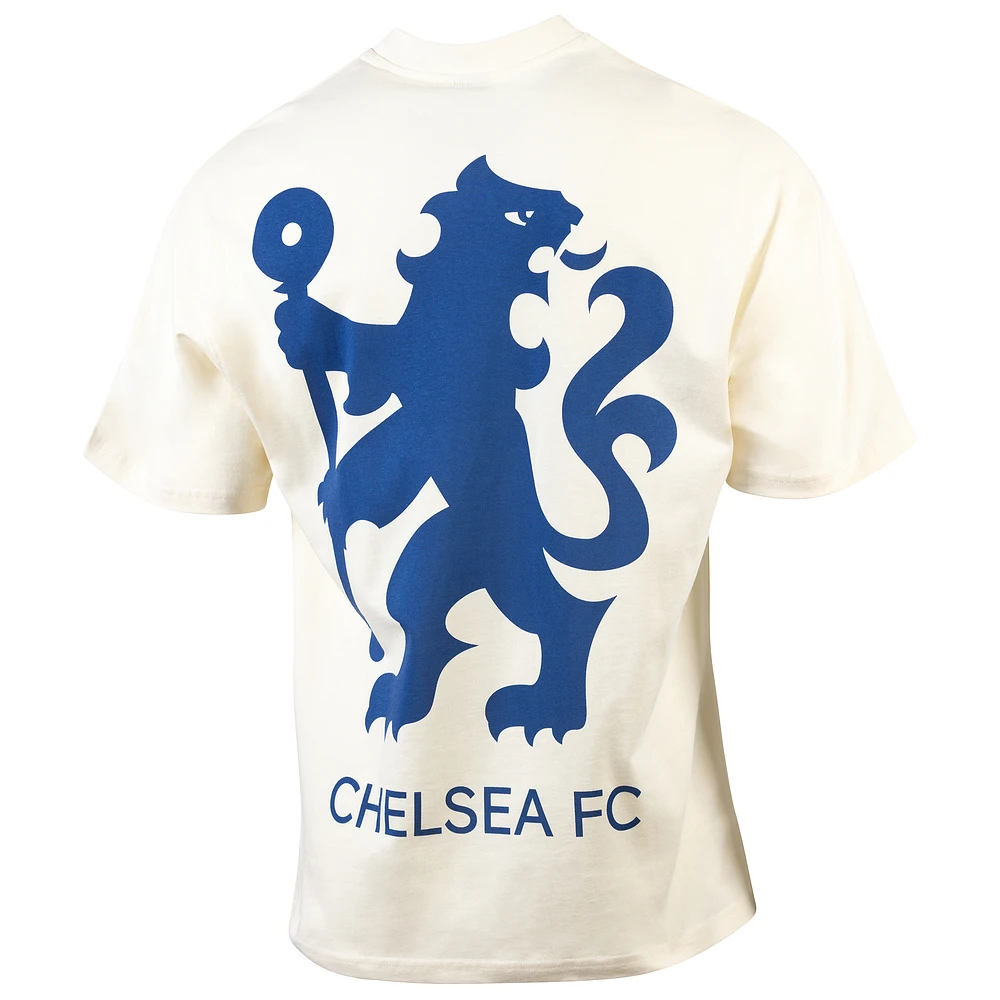 T-shirt surdimensionné Chelsea crème pour homme Sport Design Sweden