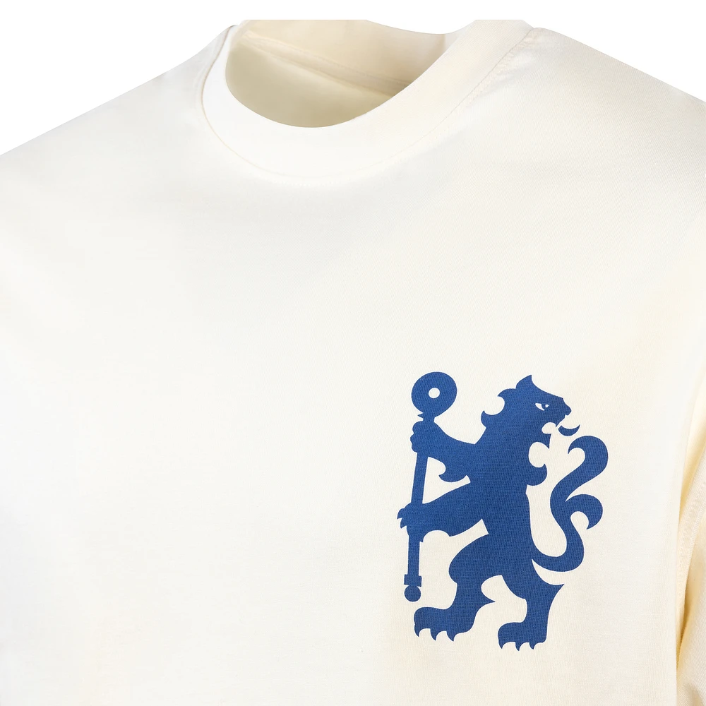 T-shirt surdimensionné Chelsea crème pour homme Sport Design Sweden