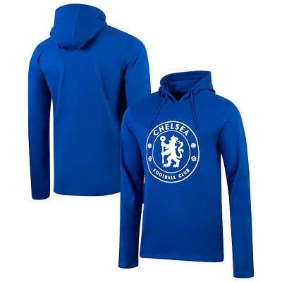 Men's Sport Design Sweden  Royal Chelsea Relaxed Long Sleeve Hooded T-Shirt