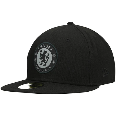 Men's New Era Black Chelsea Color Pack 59FIFTY Fitted Hat