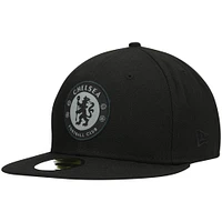 Men's New Era Black Chelsea Color Pack 59FIFTY Fitted Hat