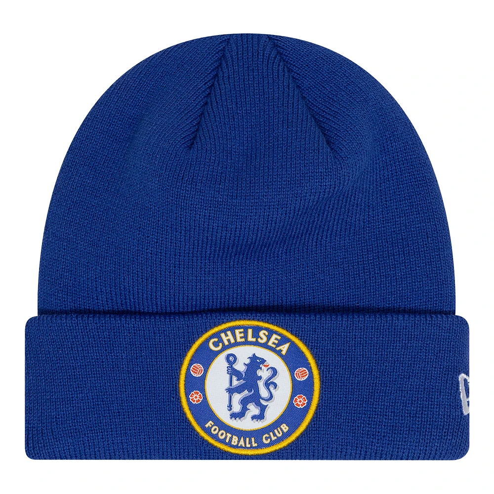 Men's New Era  Blue Chelsea Core Cuffed Knit Hat