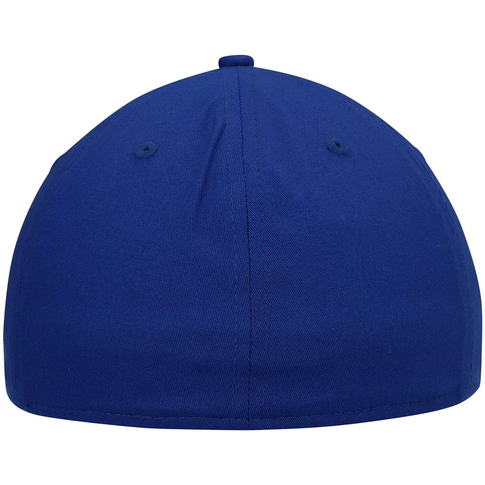 Men's New Era Blue Chelsea HD Logo A-Frame 39THIRTY Flex Hat