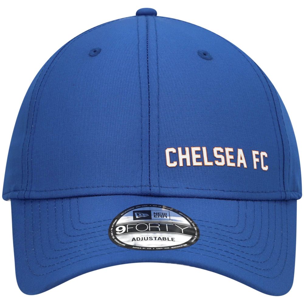 Men's New Era Blue Chelsea Ripstop Flawless 9FORTY Adjustable Hat